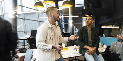 Die Mitarbeitenden im Herzen des Projekts